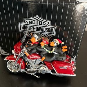 Harley Davidson Ornament “Three for the Road”